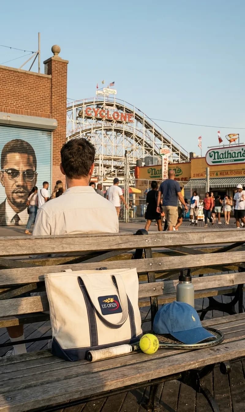 A bright Queens local-life scene connected to Santa Cruz Boardwalk Vibe: Coney Island Day Trip From US Open.