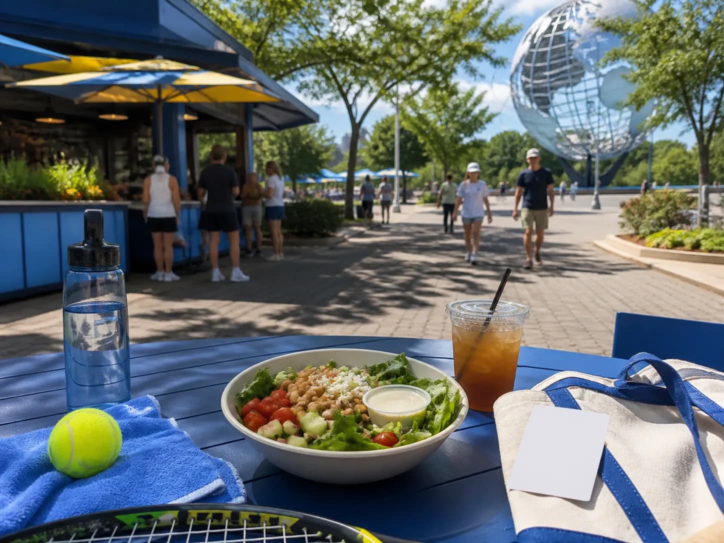 Bright Queens local-life detail for Tigers Game Route Before US Open 2026 Bar Route.