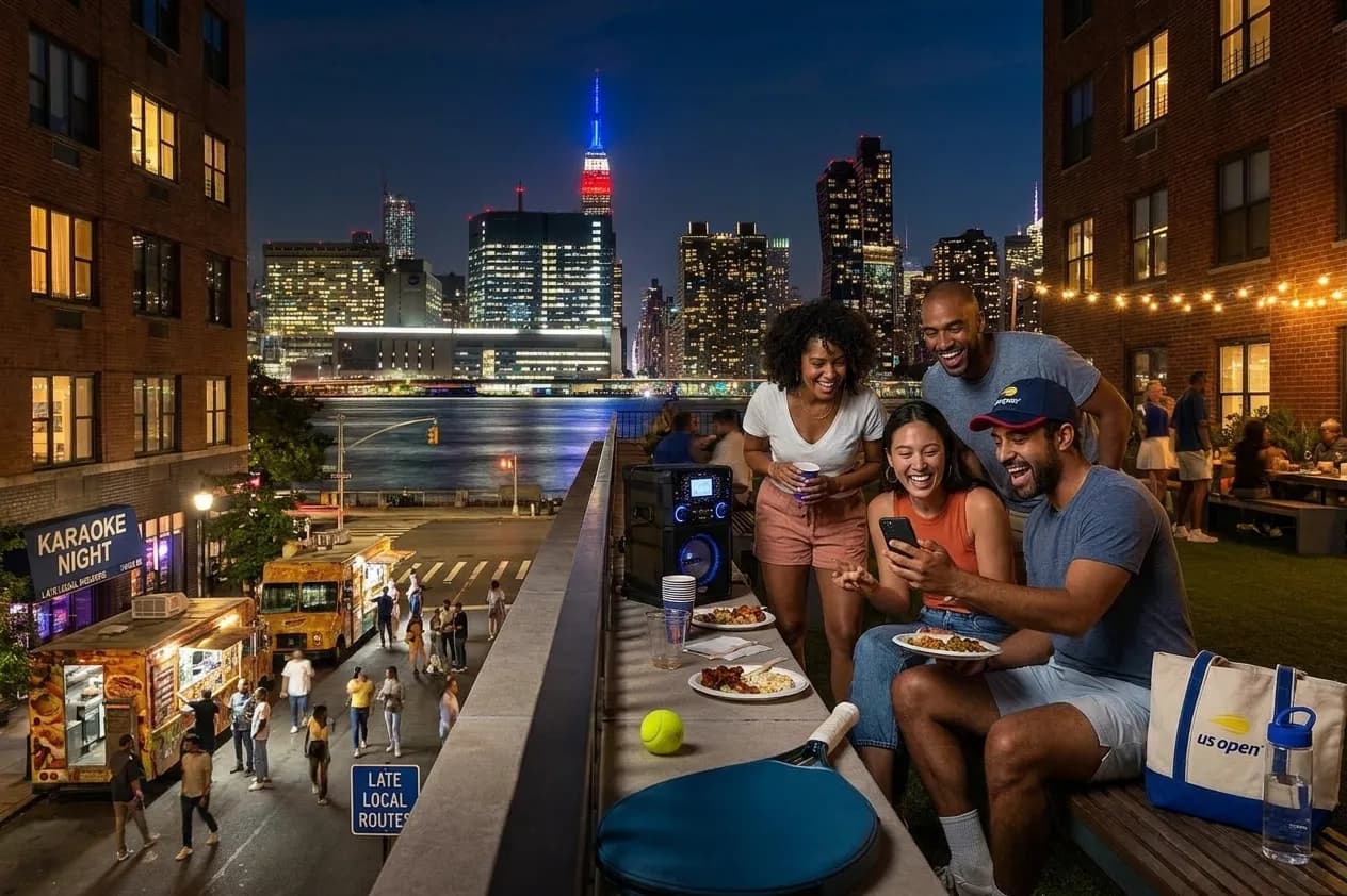 Bright New York local-life cover for Furious Hulu Watchlist Ideas After Late US Open Matches.