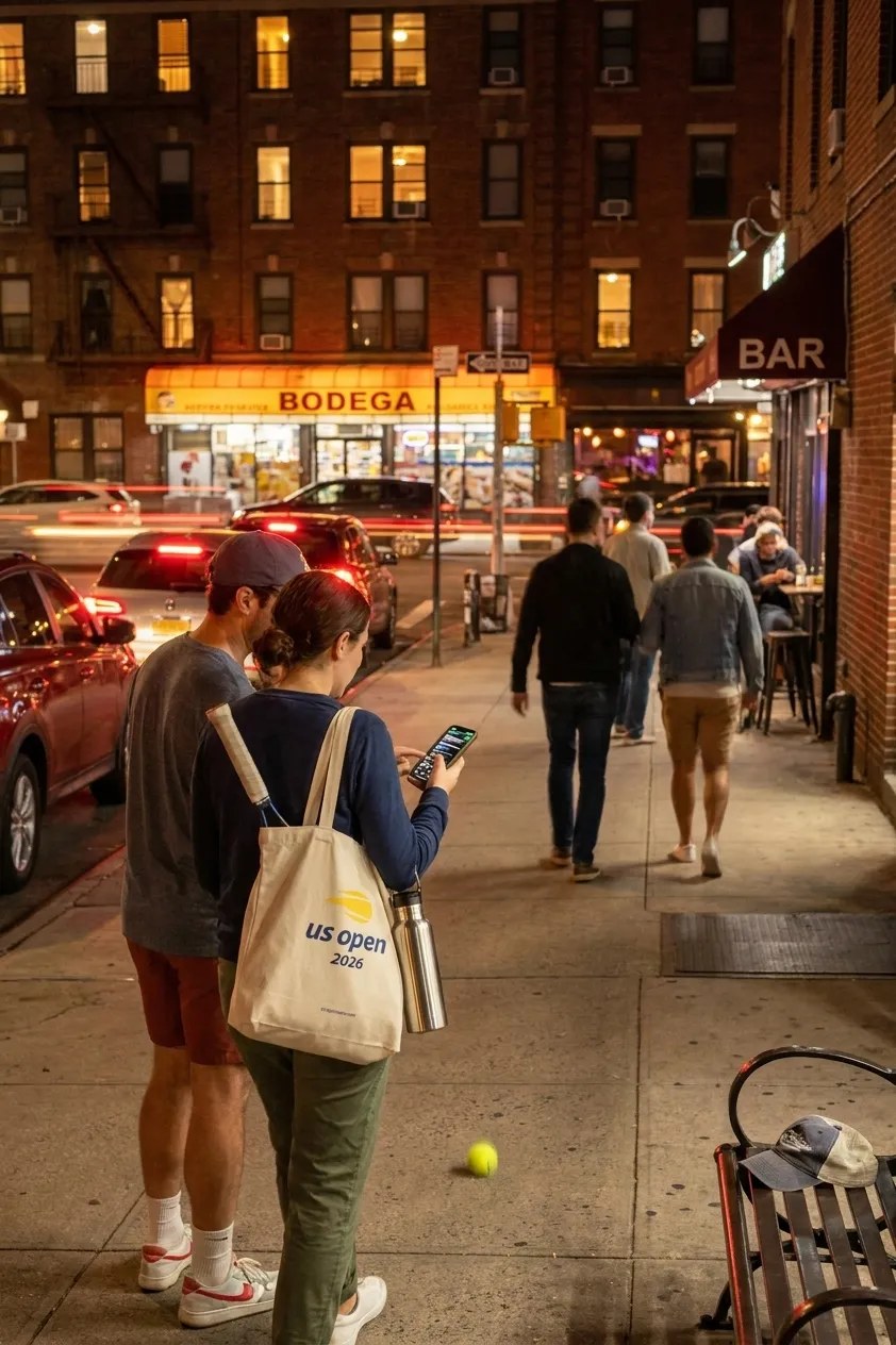 A bright Queens local-life scene connected to Furious Hulu Watchlist Ideas After Late US Open Matches.