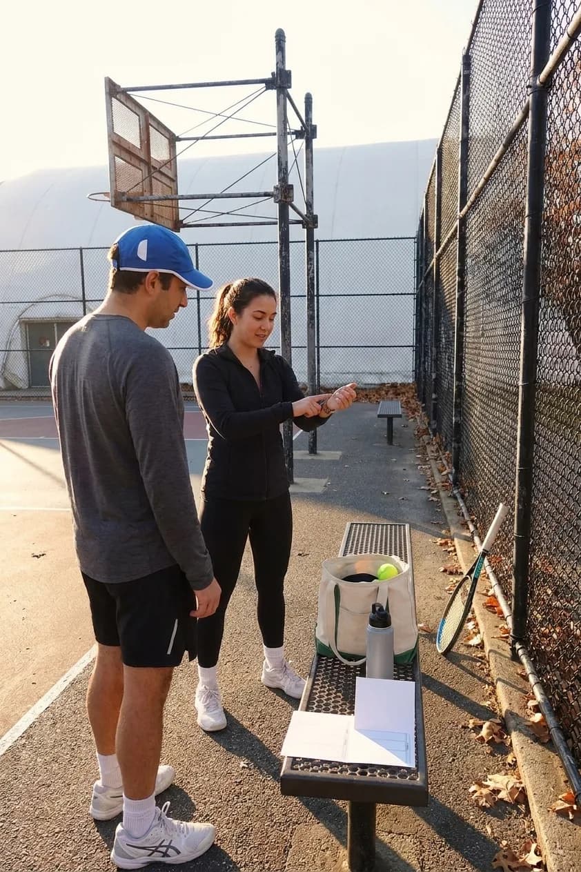 A bright Queens local-life scene connected to Steph Curry Shot Precision Lessons for US Open Viewing.
