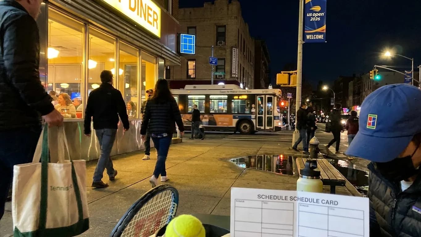 A bright Queens local-life scene connected to Carly Simon Playlist Walks Through Queens During US Open.