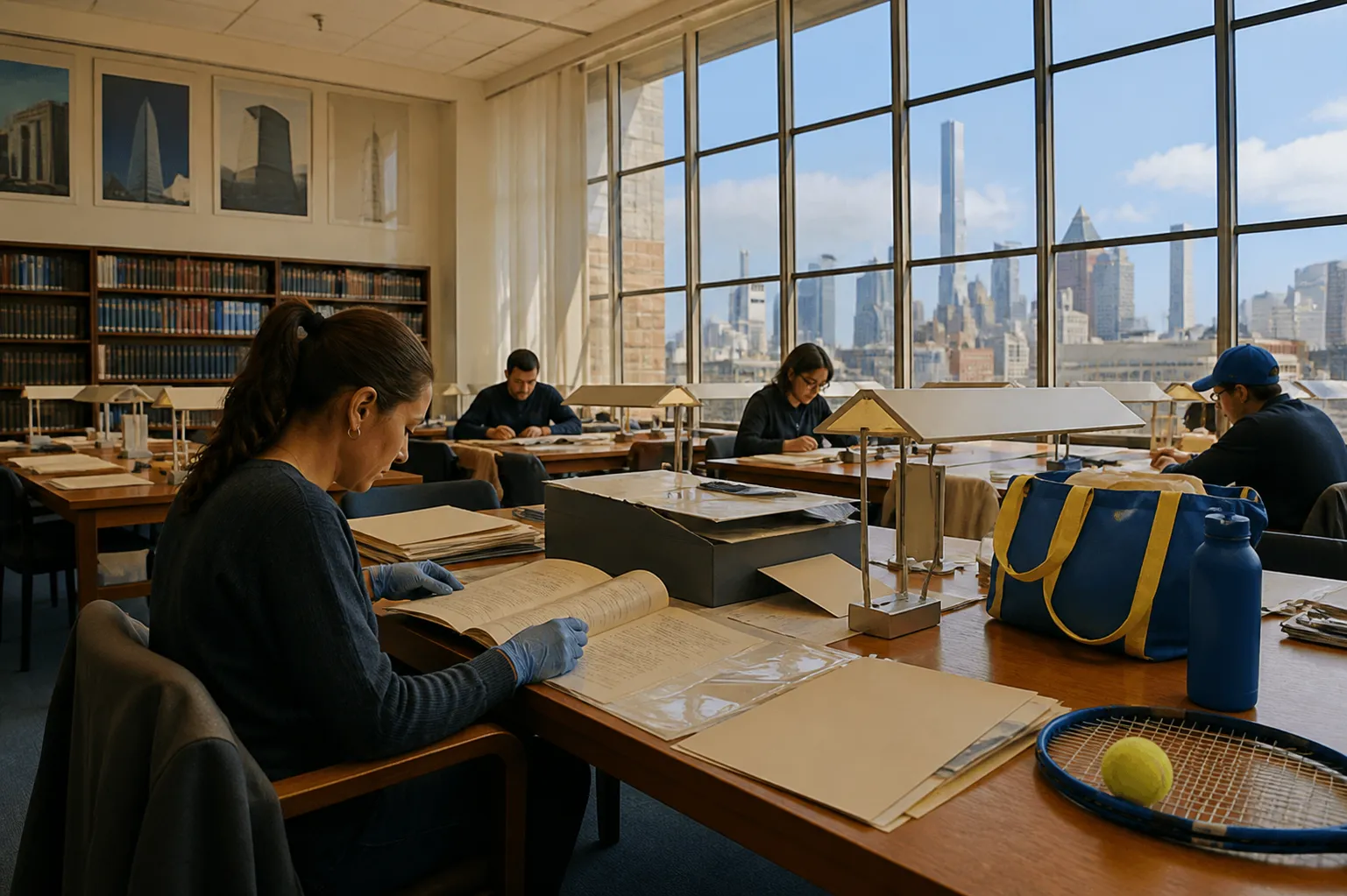 A bright Queens local-life scene connected to The Wall Street Journal Reading Rooms Near US Open.