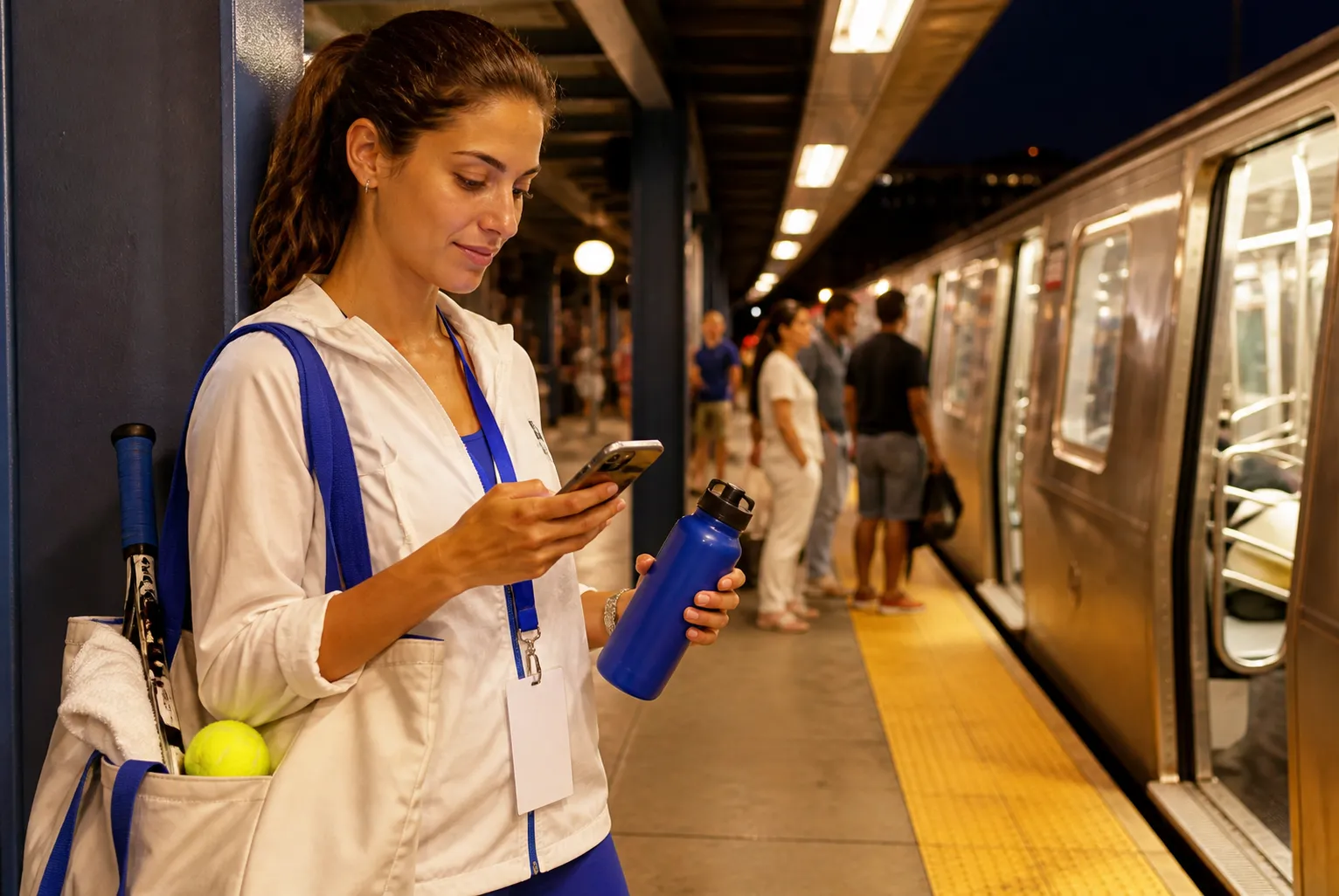Bright Queens local-life detail for Accuweather Guide For US Open 2026 Subway Timing.