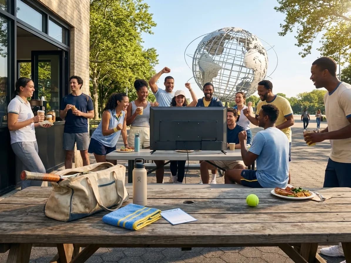 Bright Queens local-life detail for NFL Games Today Schedule Hacks For US Open 2026.