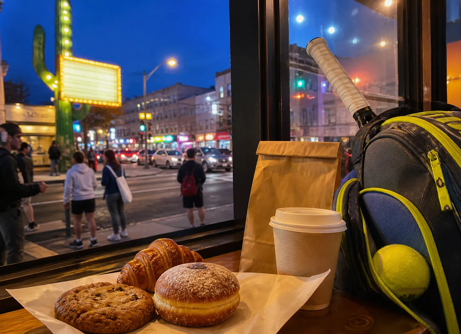 Bright New York local-life cover for Spiderman Brand New Day Box Office Near US Open 2026: Late Bakery Runs After Night Sessions.
