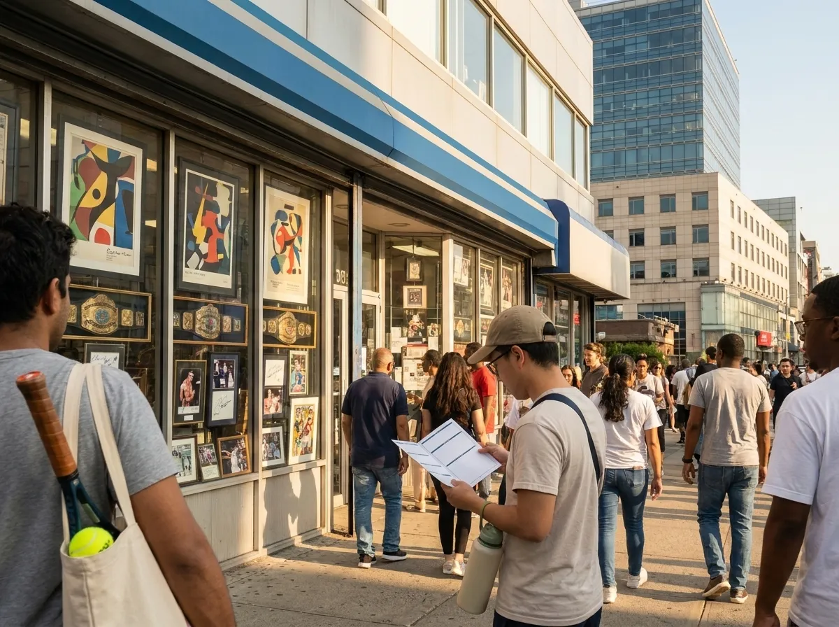 Bright New York local-life cover for Dory Funk Jr Wrestling Memorabilia Near US Open Queens.