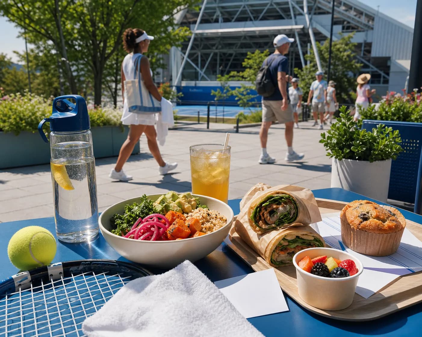 Bright Queens local-life detail for Kcrg Weather Fan Plan For US Open 2026 Stadium Snack Plan.