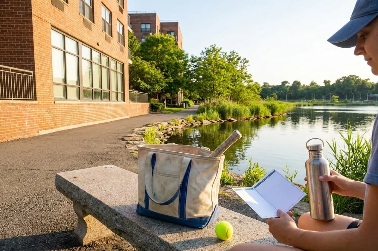 A bright Queens local-life scene connected to Permanent Daylight Saving Impacts on US Open Evening Plans.