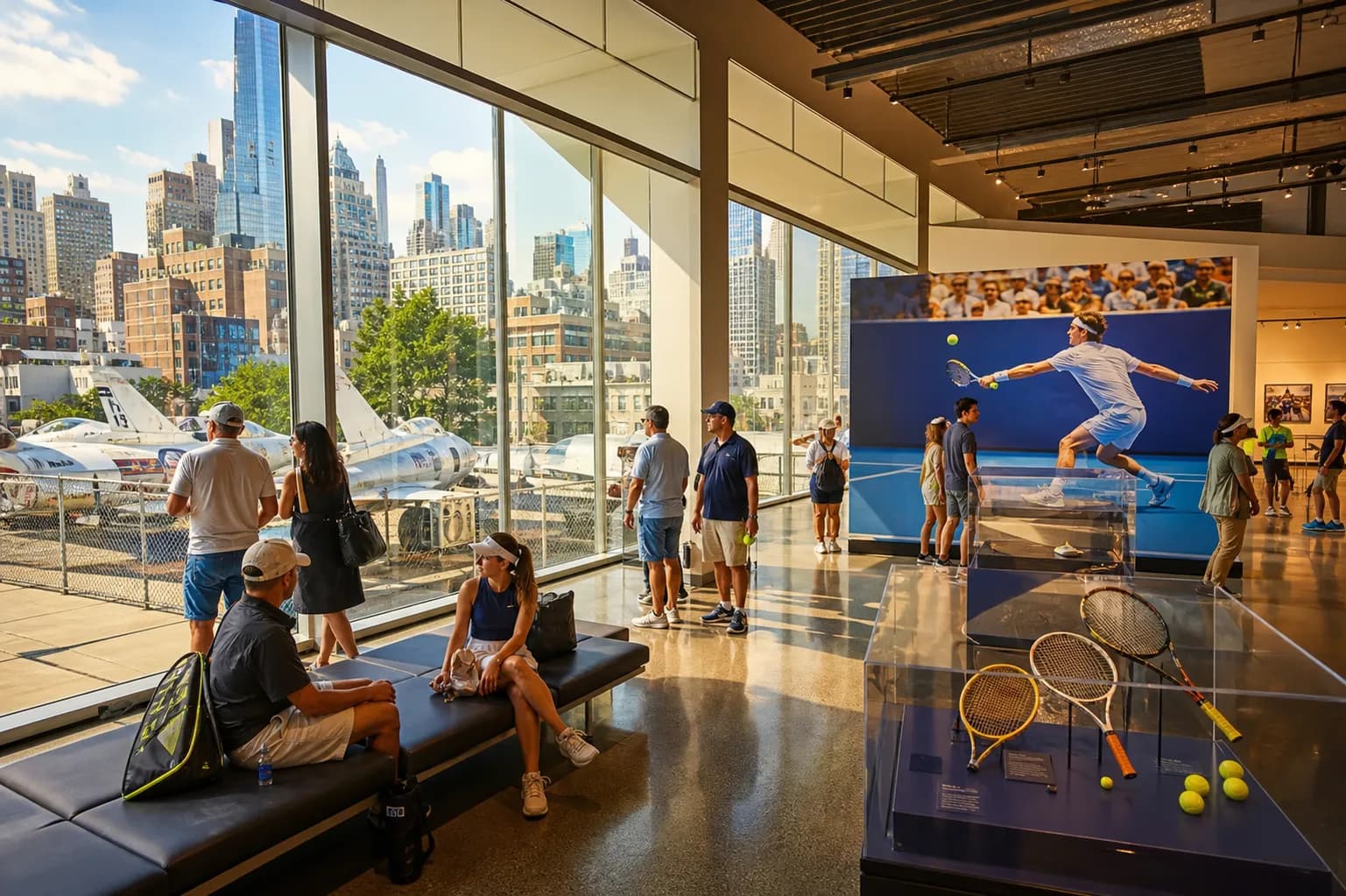 Bright New York local-life cover for Andy Ogles Near US Open 2026: Museum Air-Conditioning Breaks Between Sessions.