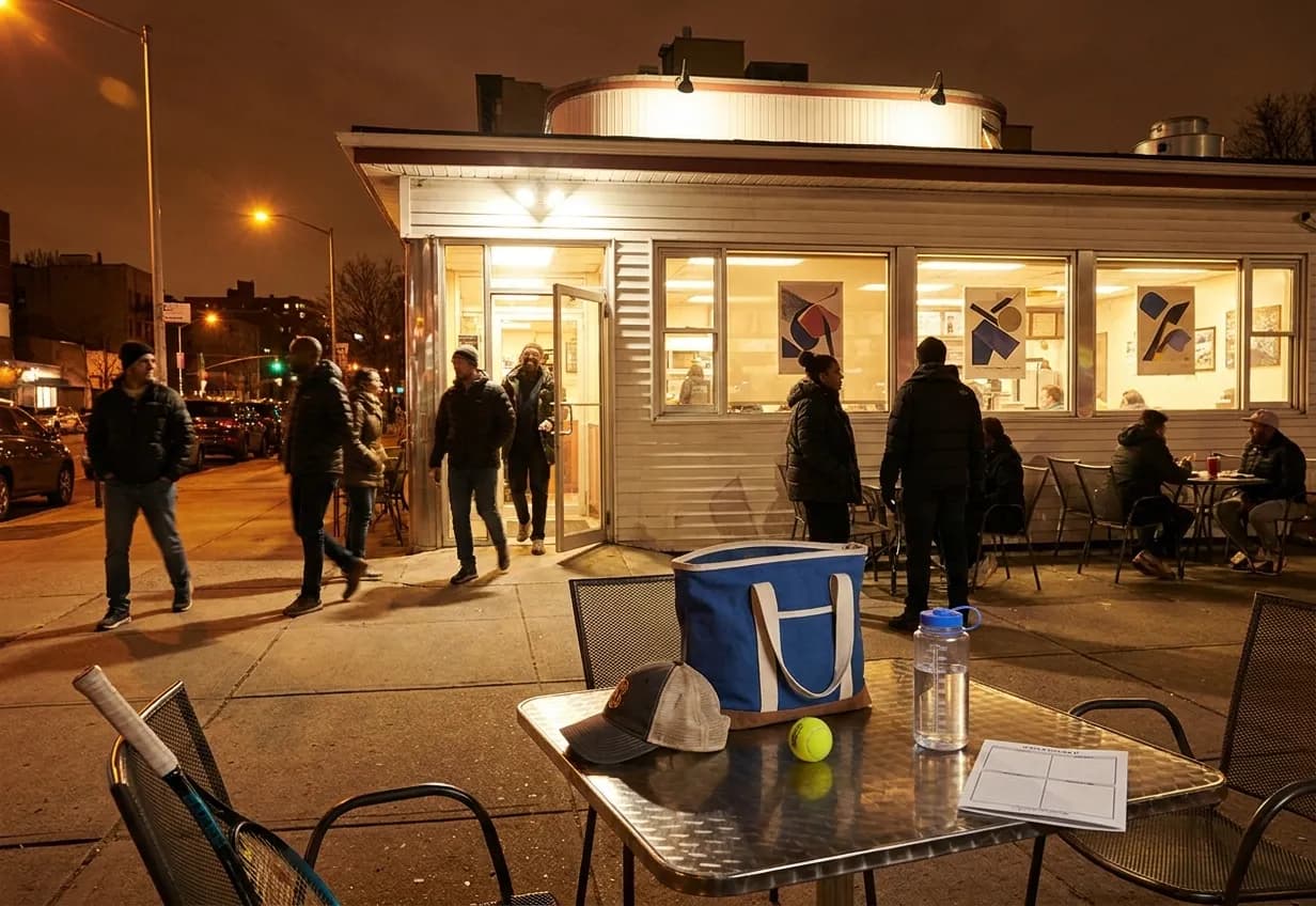 A bright Queens local-life scene connected to Cincinnati Pachuca Late Night Food Near US Open Queens.