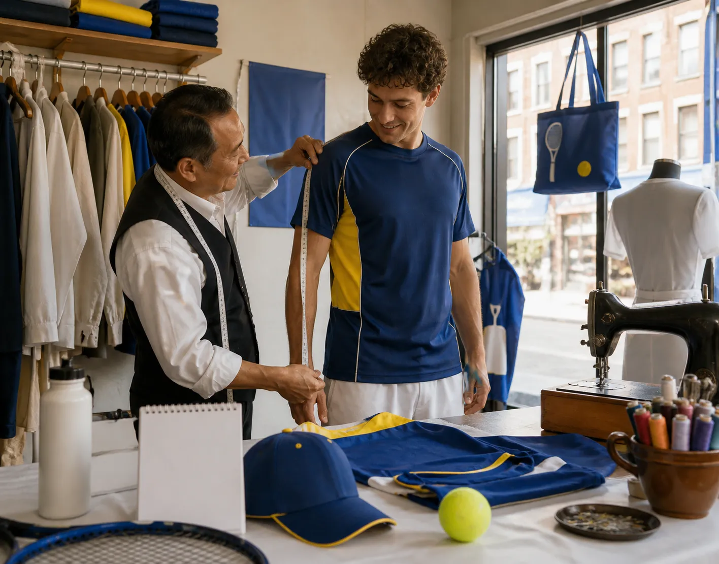 Bright New York local-life cover for Mallorca vs PSG Soccer Jersey Alterations Near US Open Flushing.