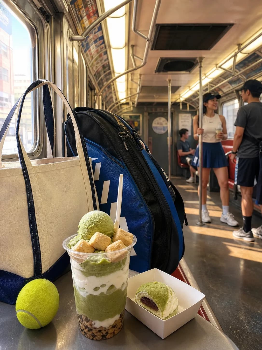 A bright Queens local-life scene connected to My Life With The Walter Boys Season 3 Near US Open 2026: Korean Dessert Cafés After Outer-Court Tennis.