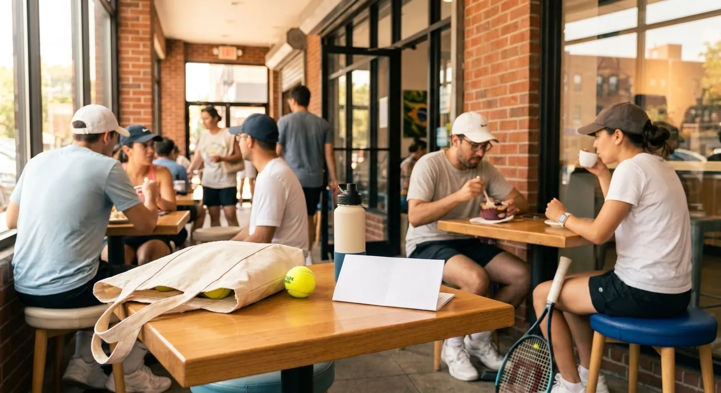 A bright Queens local-life scene connected to Rebecca de Paula Brazilian Cafes Near Queens US Open.