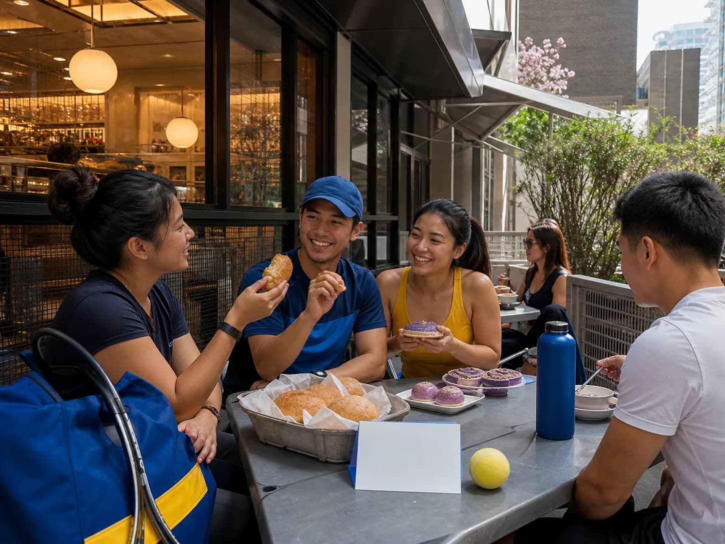 A bright Queens local-life scene connected to Alexandra Eala Fans Filipino Bakeries Near 2026 US Open Queens.