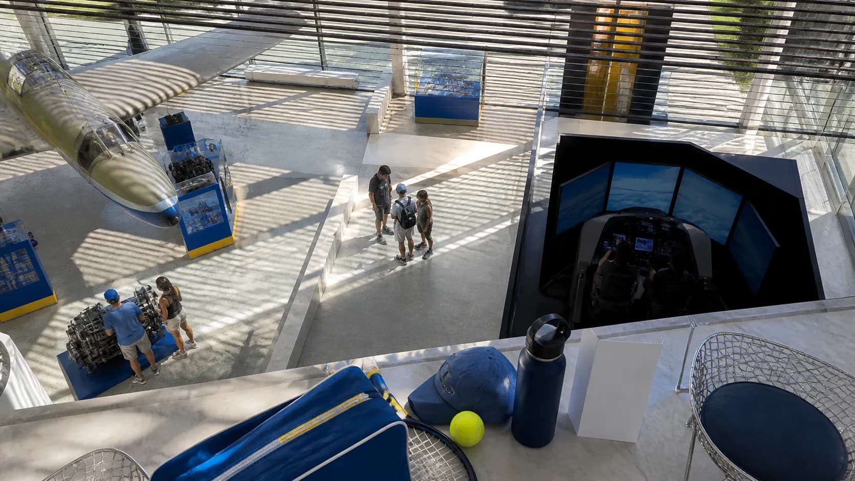 A bright Queens local-life scene connected to Air Force One Aviation Museum Breaks Near 2026 US Open.