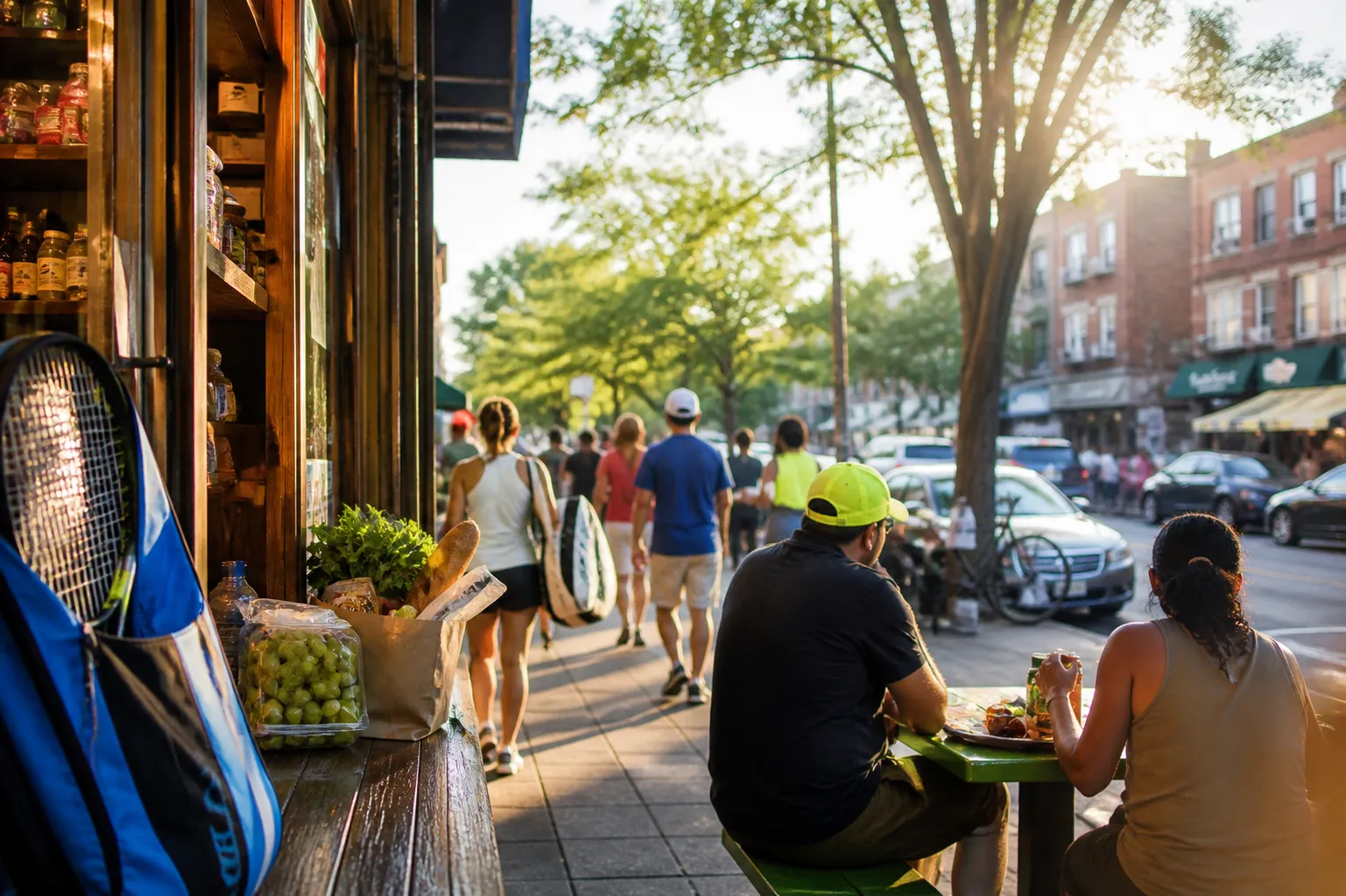 Bright New York local-life cover for James Haven Near US Open 2026: Budget Grocery Picnic Planning In Queens.
