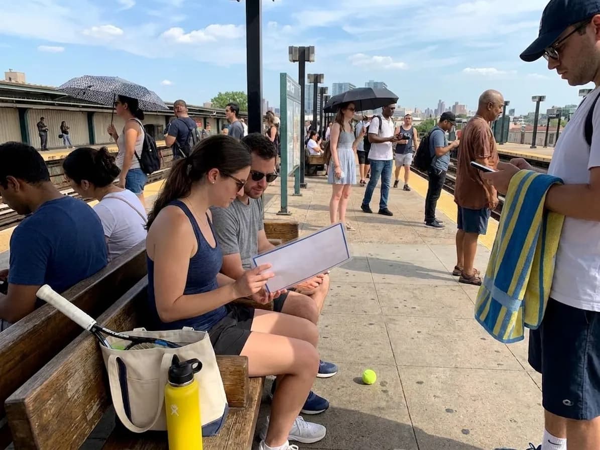 Bright Queens local-life detail for Thunderstorm Museum Break Ideas During US Open 2026 Rain.
