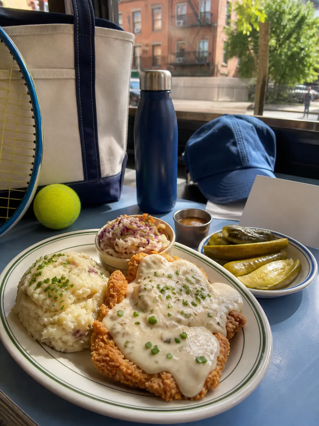 A bright Queens local-life scene connected to Culver's Fried Pickle Pub Burger Style Diners Near US Open.