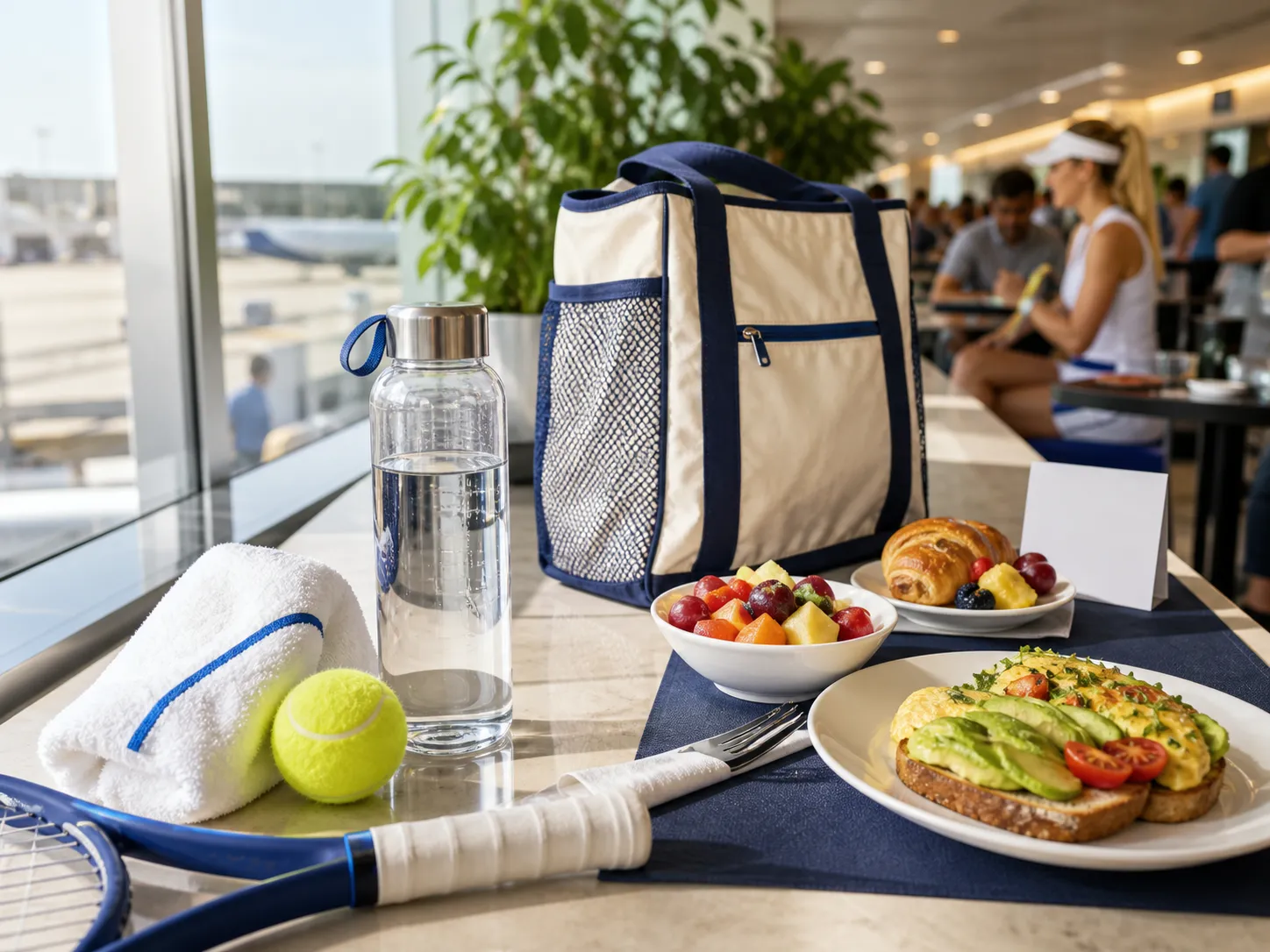 Bright Queens local-life detail for Weather Storms Tornadoes Stops During US Open 2026 Airport Backup Fan Week.