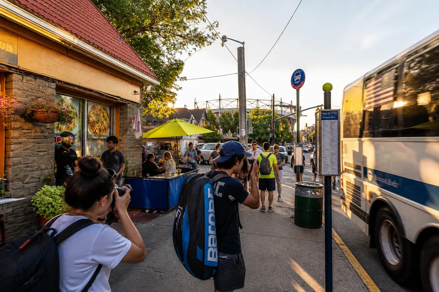 Bright New York local-life cover for Harry Jowsey Near US Open 2026: Neighborhood Photo Walks Beyond Stadium Gates.