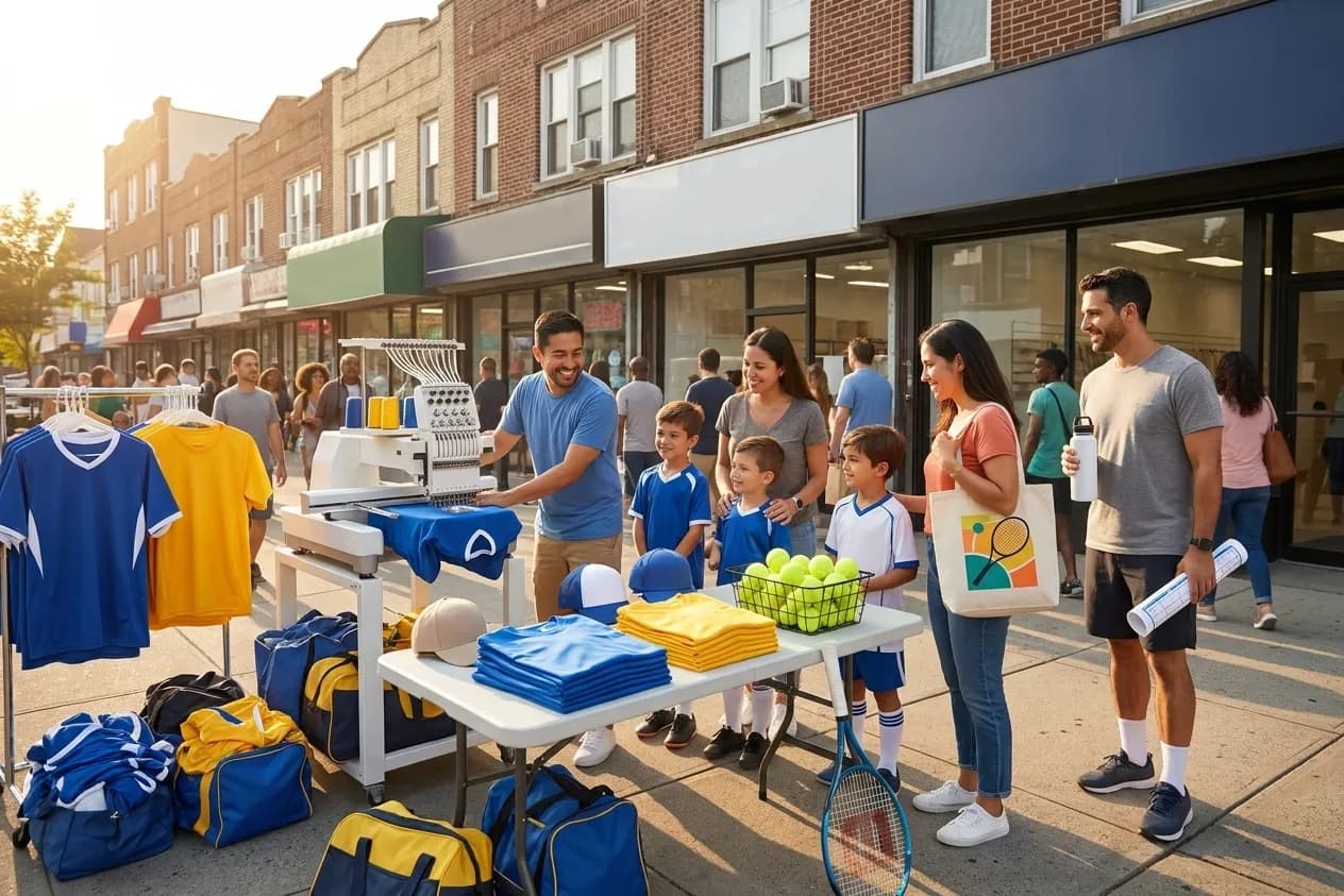 A bright Queens local-life scene connected to USA U-20 vs Guatemala U-20 Soccer Scarves Near US Open.