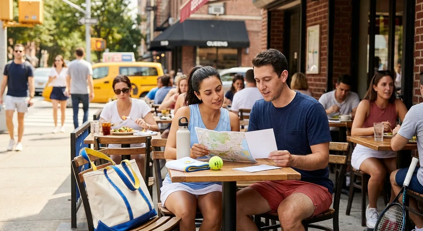 Bright Queens local-life detail for El Nino Weather Risks For US Open 2026 Travelers.
