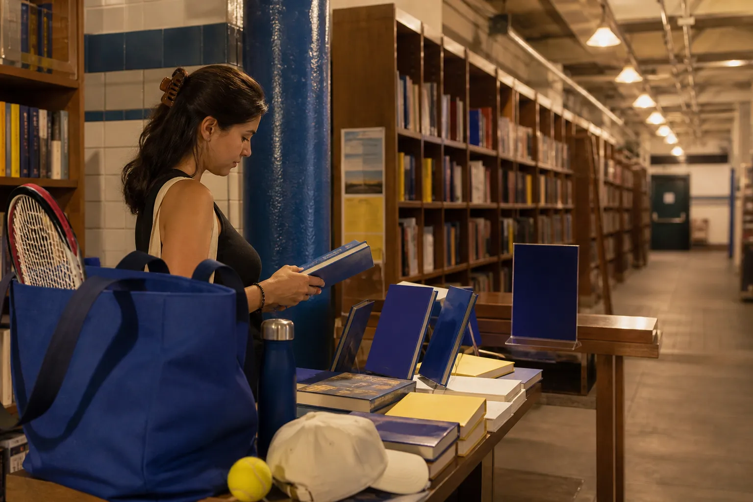 A bright Queens local-life scene connected to James B Comey Legal History Bookstores Near US Open Queens.