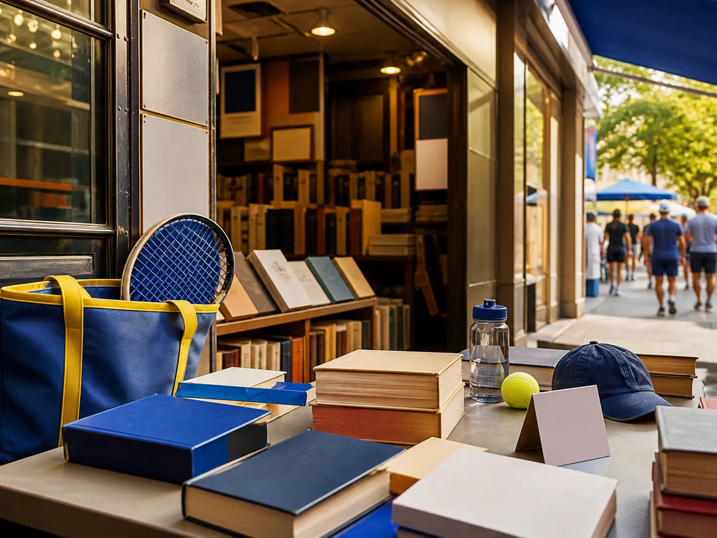A bright Queens local-life scene connected to James B Comey Legal History Bookstores Near US Open Queens.