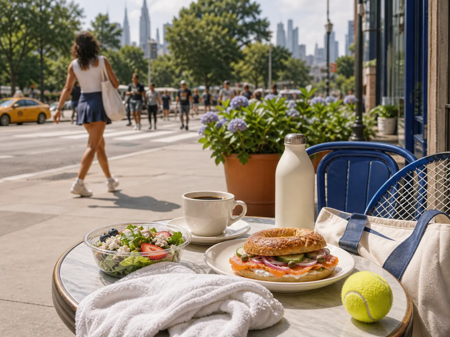 Bright Queens local-life detail for Chicago Ohare Flight Delays Launch Plan For US Open 2026 Second Screen Spot NYC.
