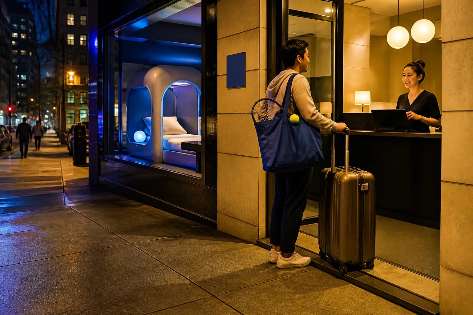 Bright New York local-life cover for Ethan Lovett Soap Opera Fans Hotel Day Rooms US Open.
