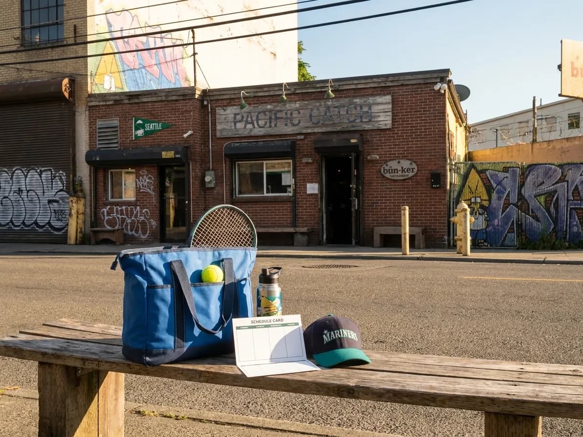 A bright Queens local-life scene connected to Robbie Ray Mariners Fans: NYC Pacific Northwest Cuisine US Open.