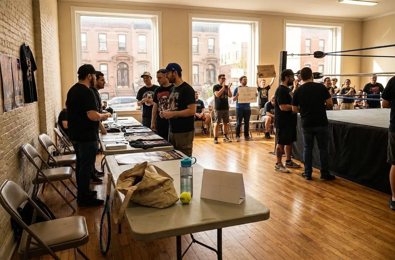 A bright Queens local-life scene connected to Dean Ambrose Wrestling Fans: NYC Indie Shows During US Open.