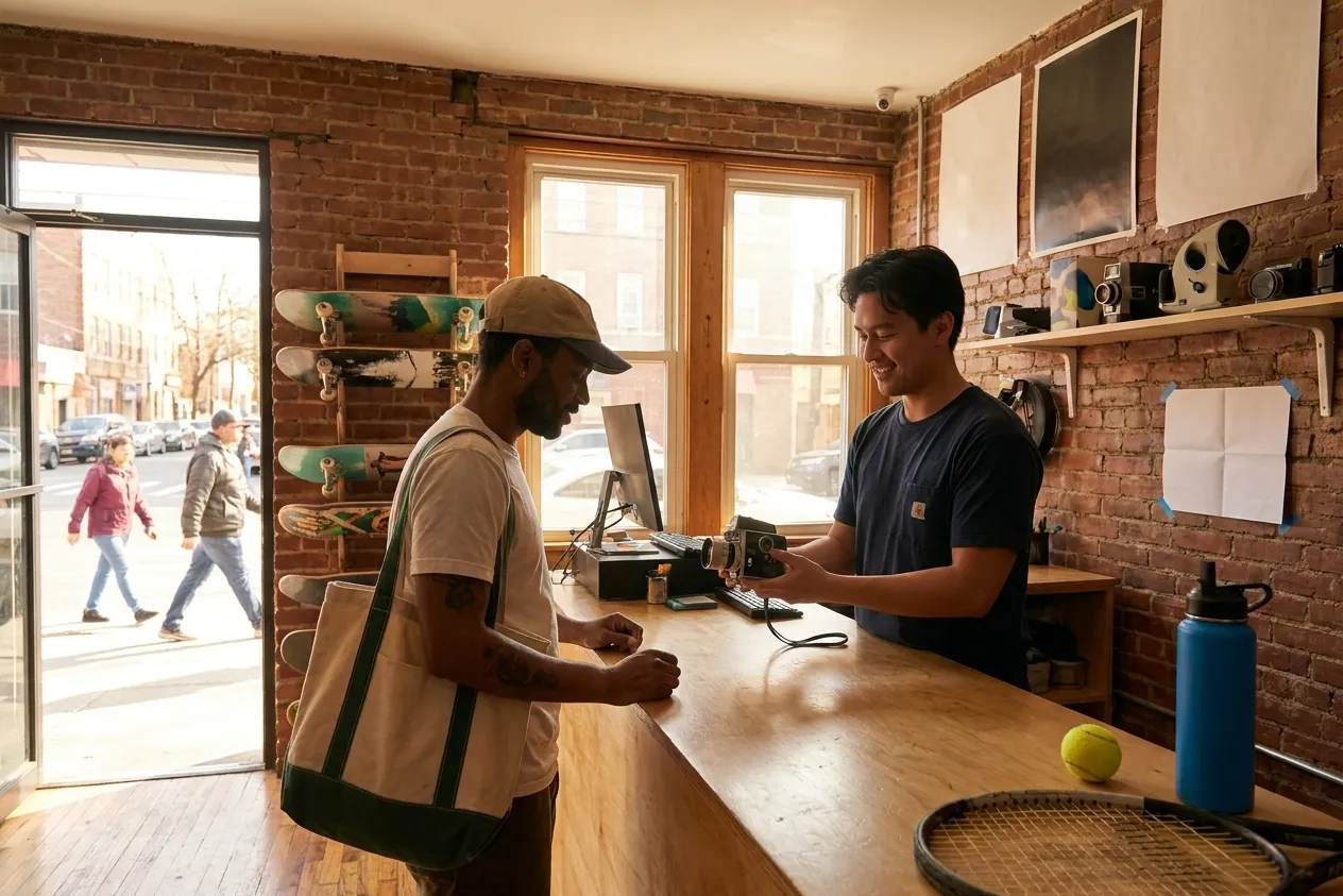 Bright New York local-life cover for Jonah Hill Skateboard Shops Near 2026 US Open Queens.