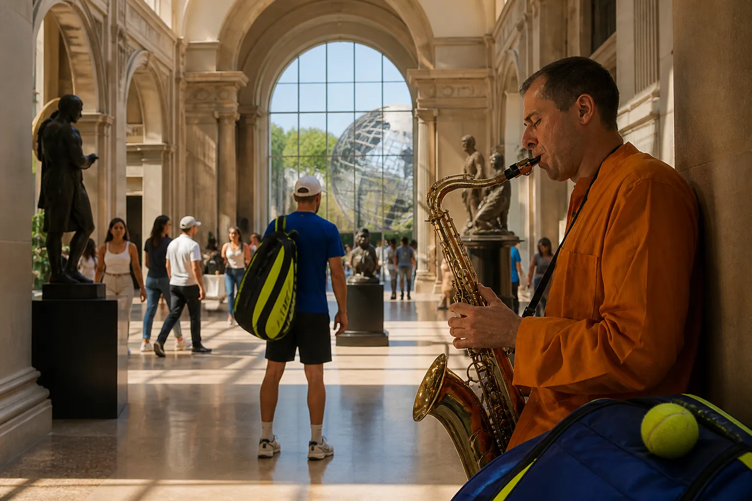 Bright New York local-life cover for Asap Rocky Near US Open 2026: Museum Air-Conditioning Breaks Between Sessions.