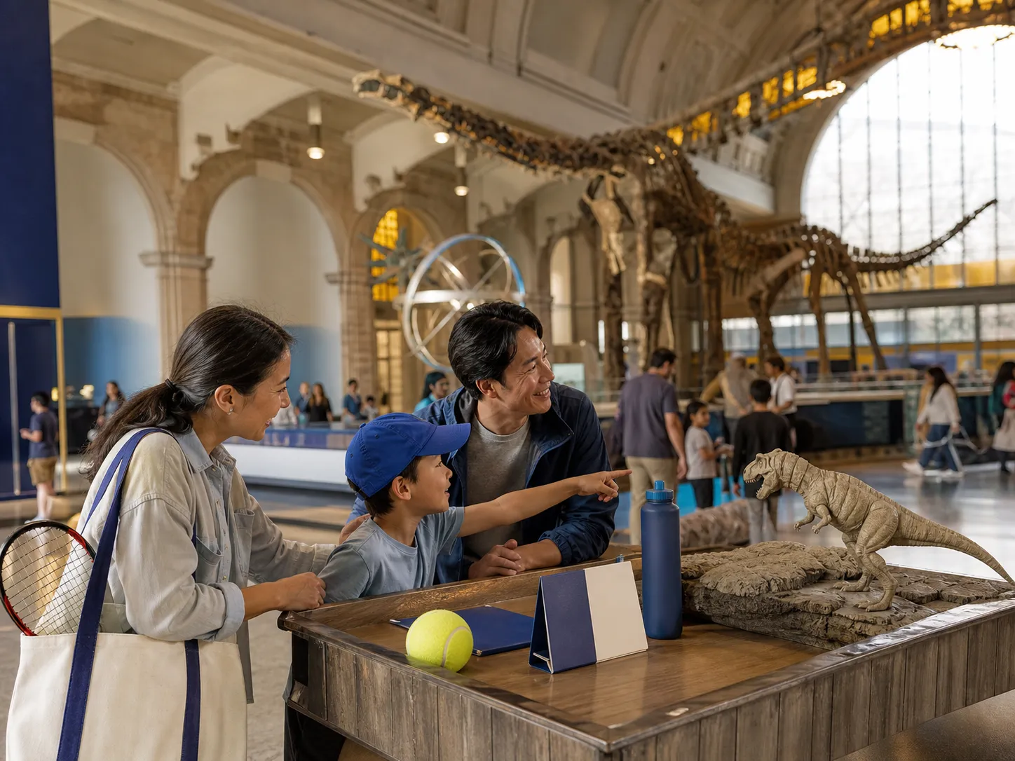 Bright New York local-life cover for Danube Woolly Mammoth Bones Inspire Natural History Walks Near US Open.