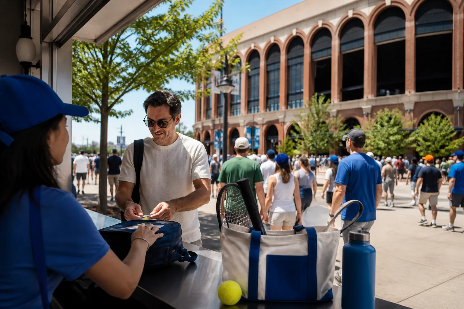 A bright Queens local-life scene connected to Dodgers Cubs Fans Luggage Drop Services Near Queens US Open.