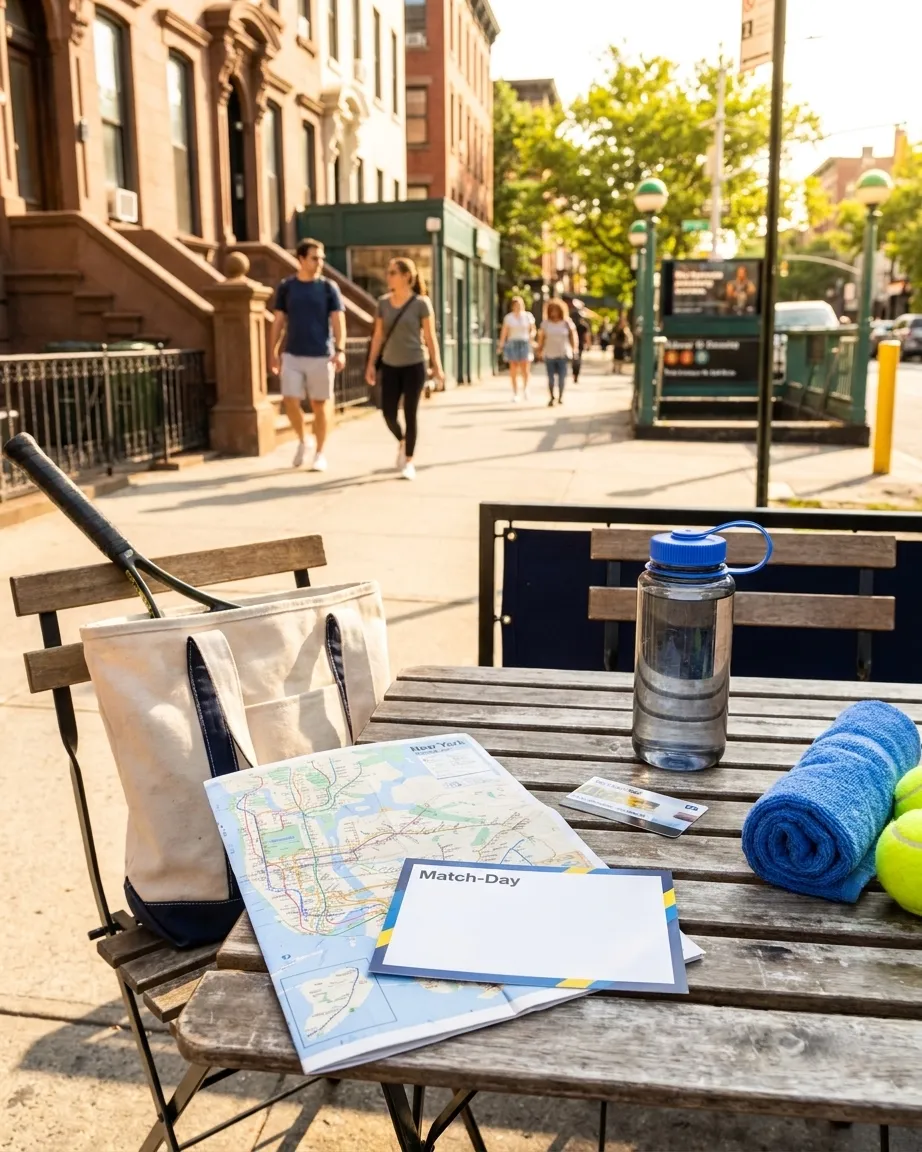 Bright Queens local-life detail for Local Weather Alerts For US Open 2026 Subway Plans.