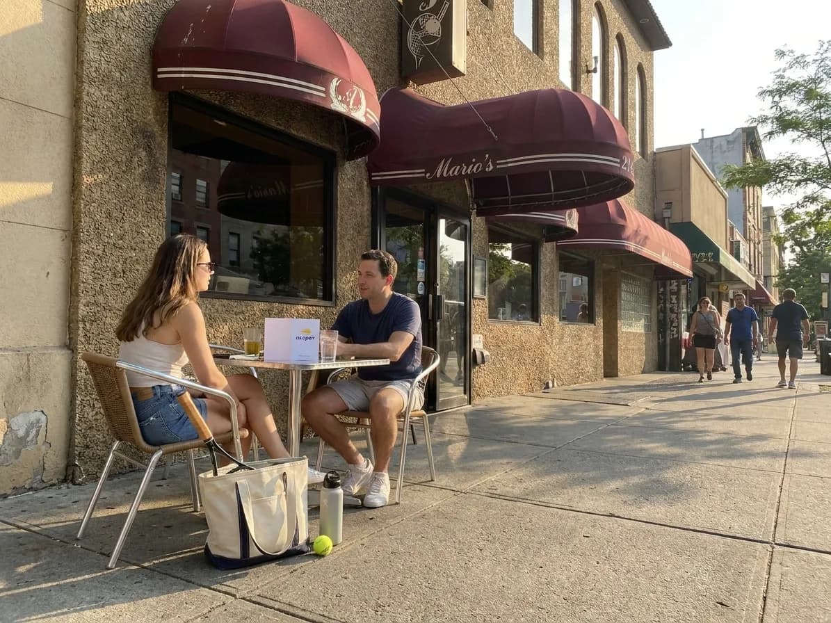 A bright Queens local-life scene connected to Marisa Tomei Film Festival: NYC Independent Cinemas During US Open.