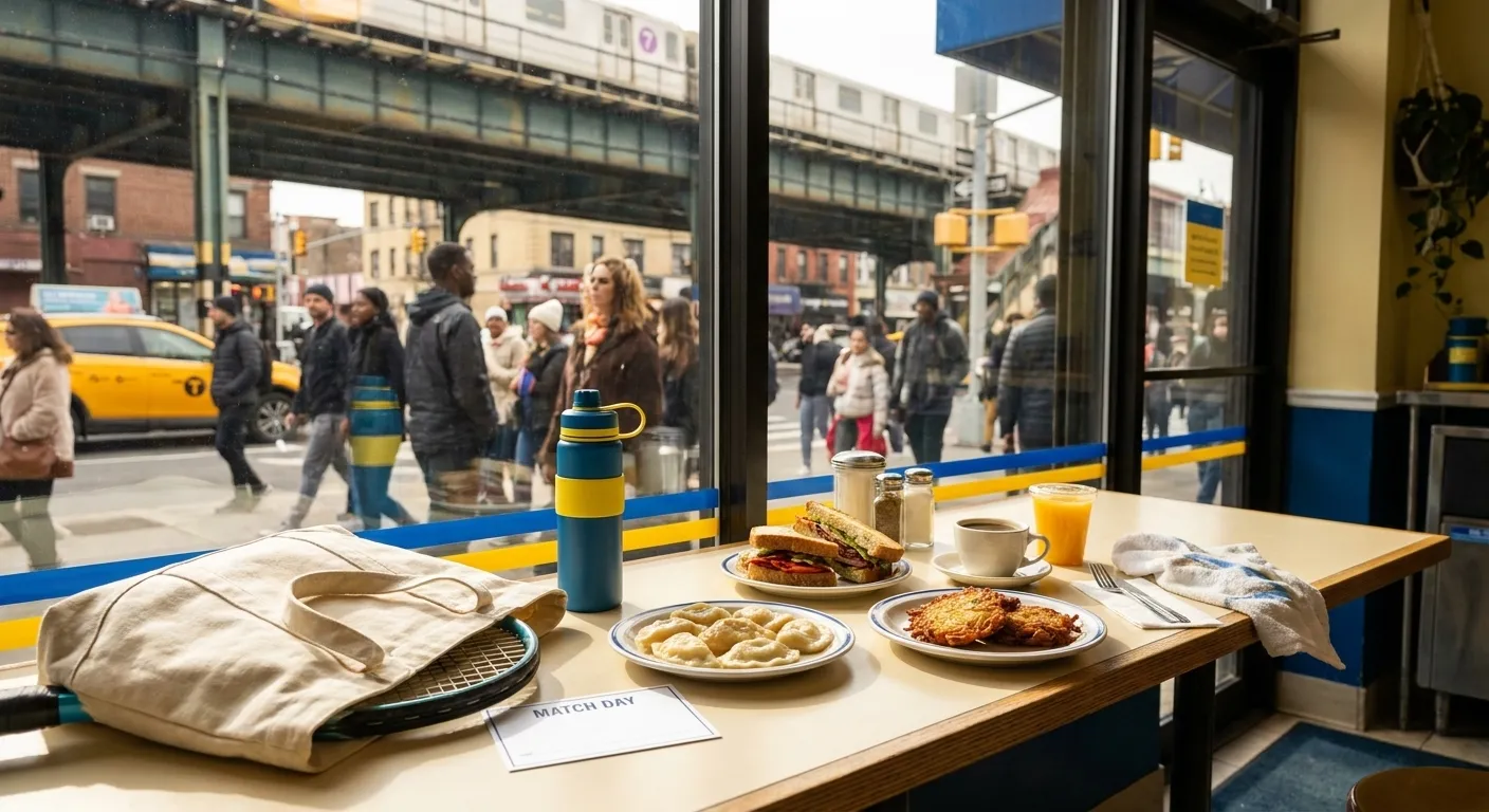Bright Queens local-life detail for Powerball Numbers Bodega Route Near US Open 2026.