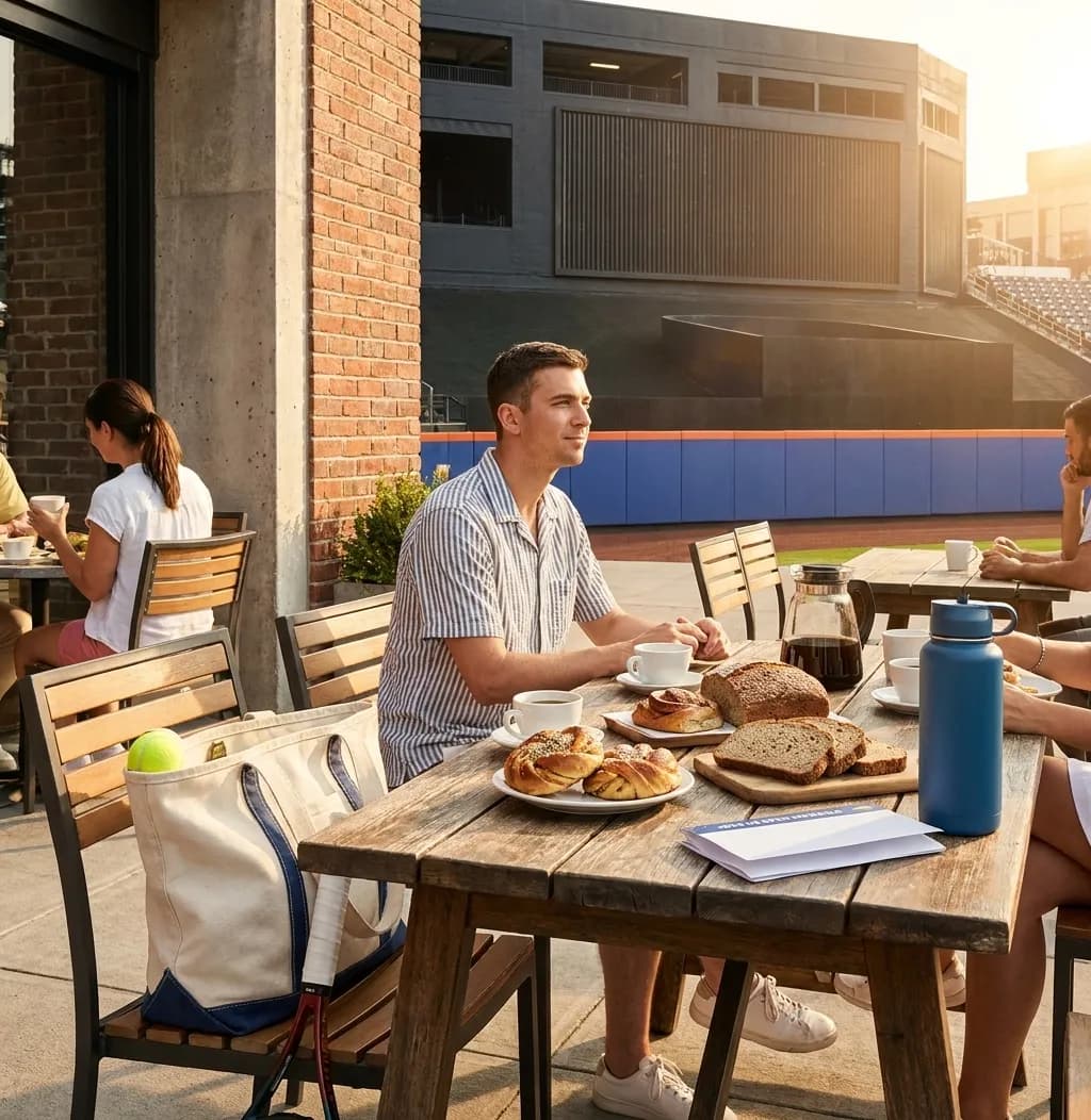 A bright Queens local-life scene connected to Twins vs Mariners Watch: NYC Scandinavian Bakeries During US Open.