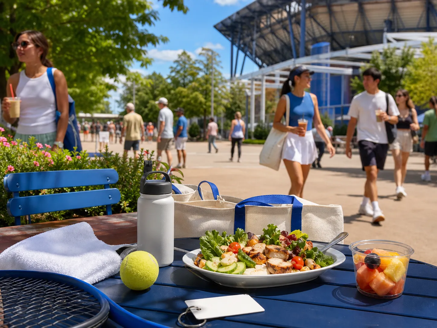 Bright Queens local-life detail for Chicago Weather Radar Map For US Open 2026 Fan Walk Heat Wave.