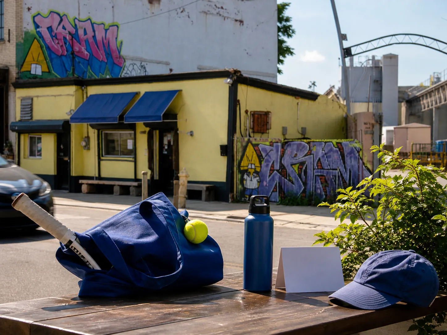 A bright Queens local-life scene connected to Southwest Passenger Seating Changes Airport Shuttle Routes US Open Queens.