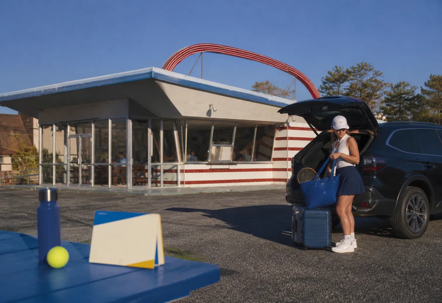 A bright Queens local-life scene connected to Southwest Passenger Seating Changes Airport Shuttle Routes US Open Queens.