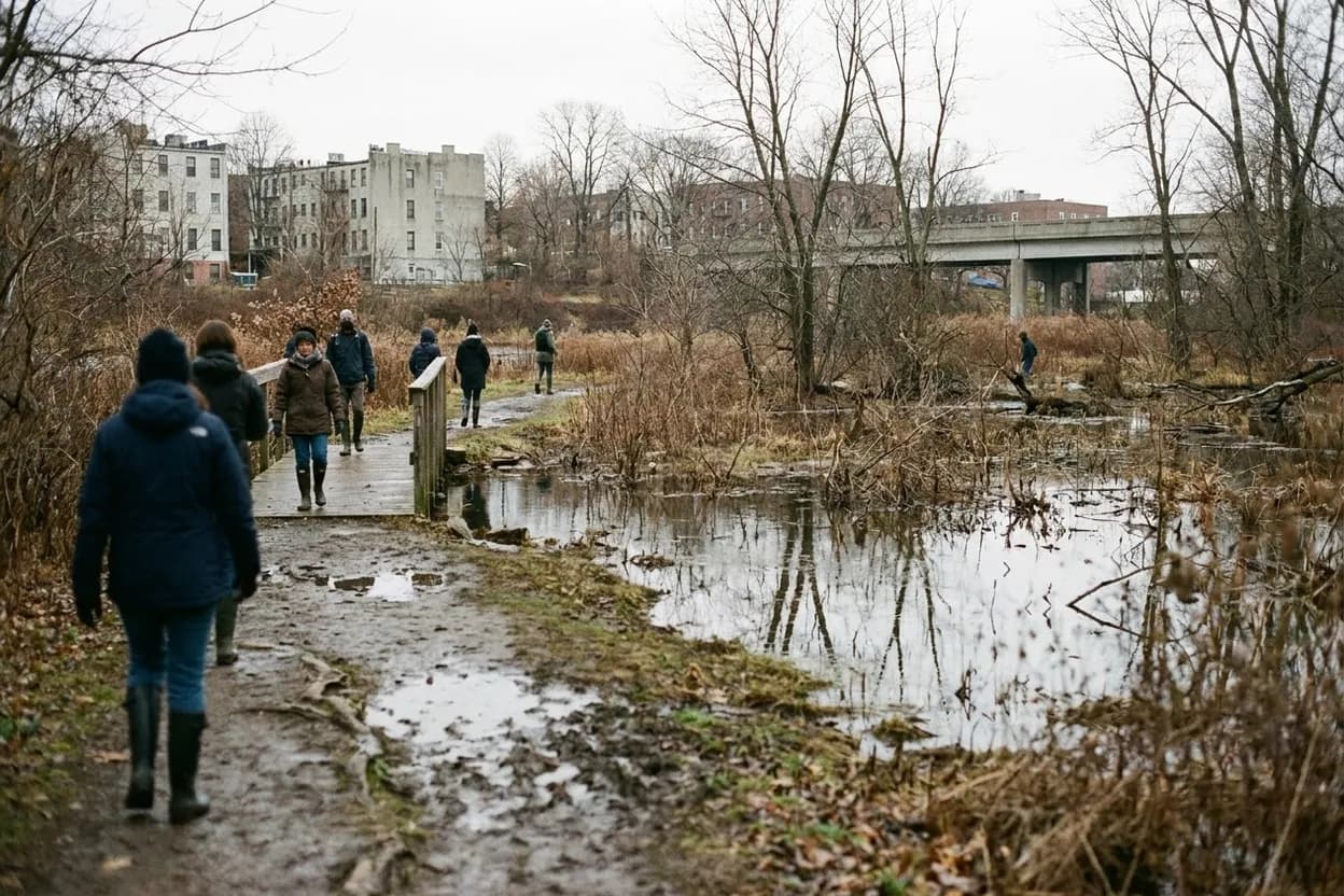 Cover scene for Udalls Cove: The Salt-Marsh Preserve at the Far Edge of Queens