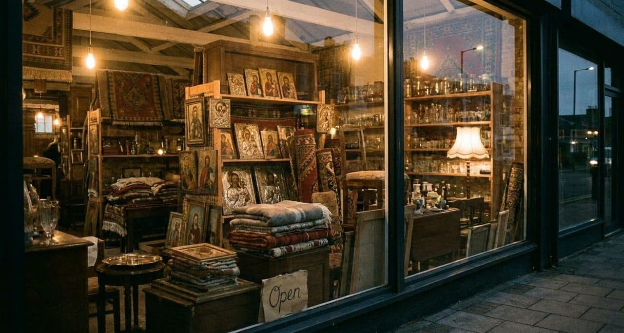 The Ukrainian Village Antique Shop That Opens When the Owner Feels Like It - scene