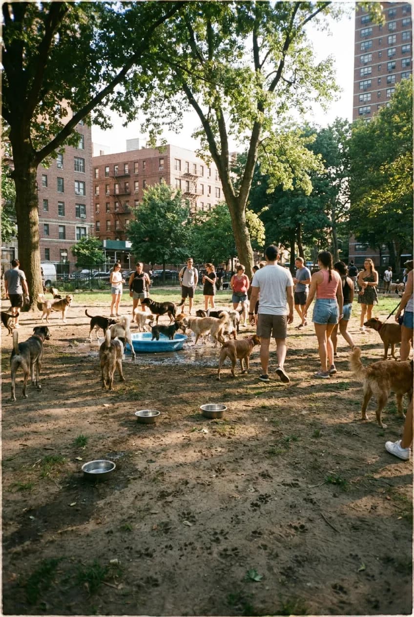 NYC dog run summer meetup