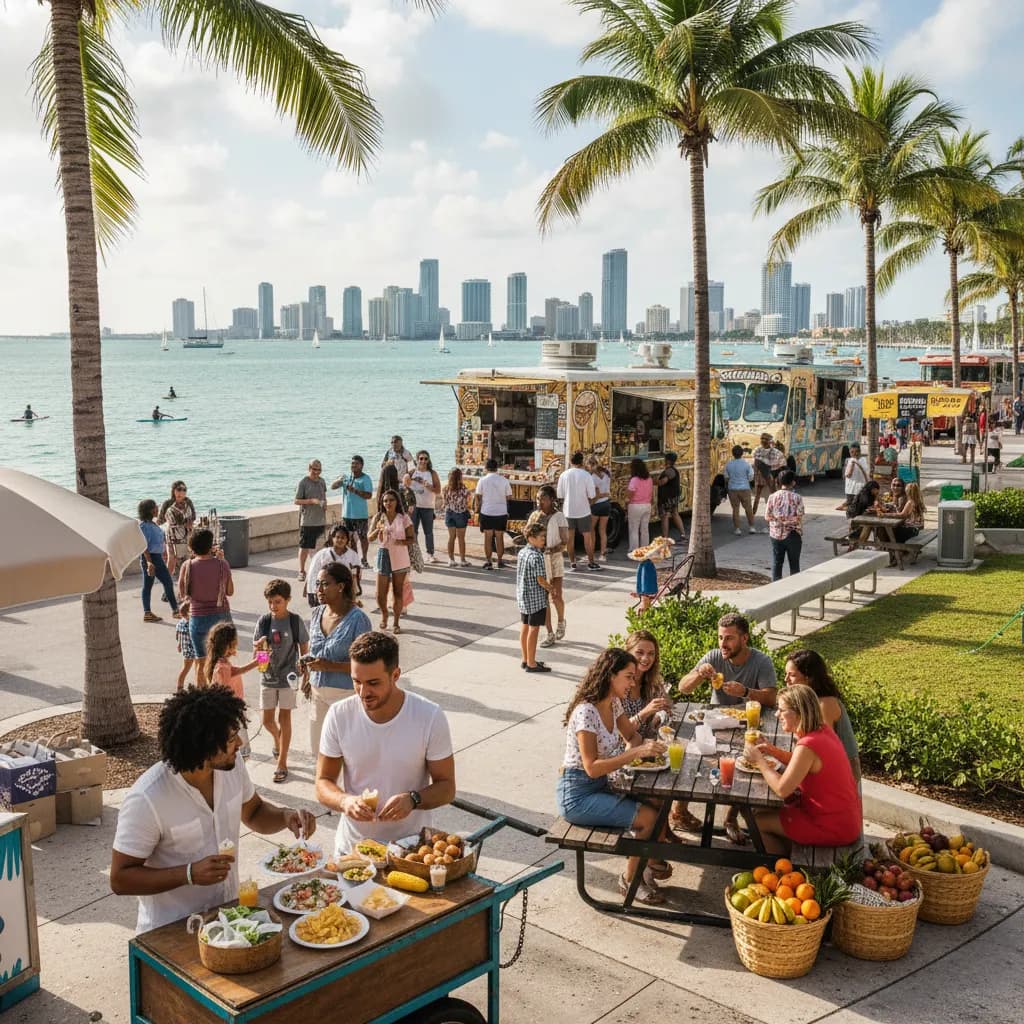Local route detail for Best Bayfront Park Plans With Food Stops in Miami.