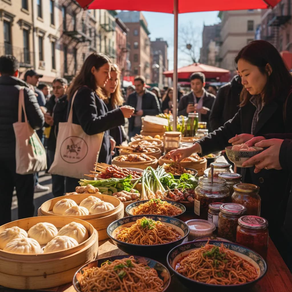 Local route detail for Best Chinatown Food Stops For Weekend Walks in NYC.