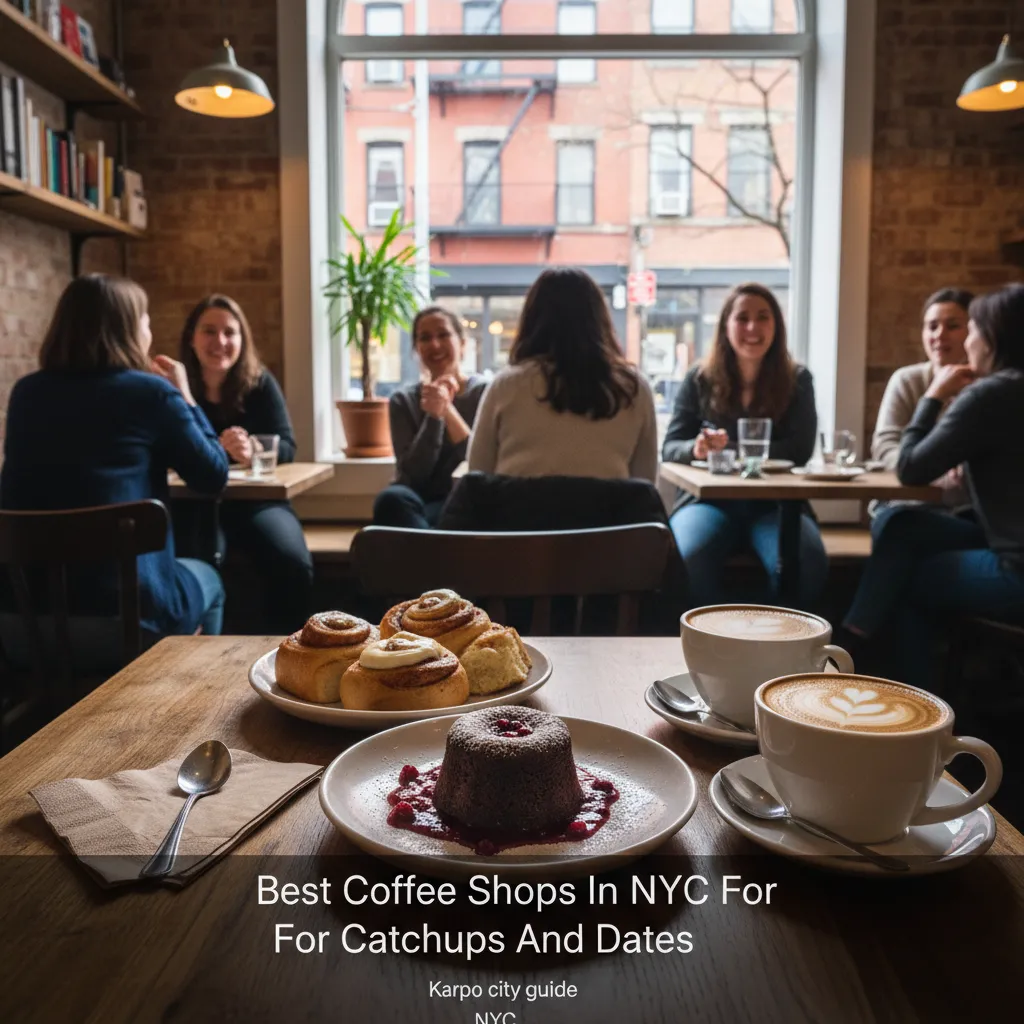 Local route detail for Best Coffee Shops In NYC For Catchups And Dates in NYC.